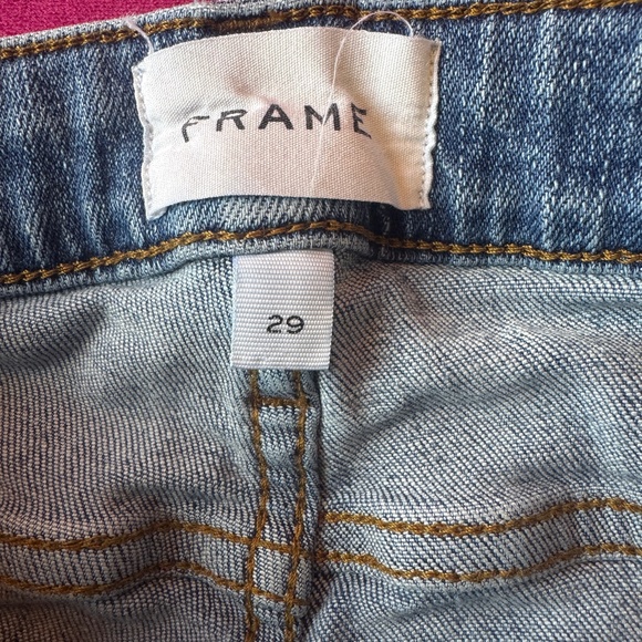 Frame Le Crop Mini Boot Jeans - Size 29 - Picture 3 of 3